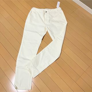 【新品未使用】 スキニーパンツ ホワイト パンツ メンズ(デニム/ジーンズ)