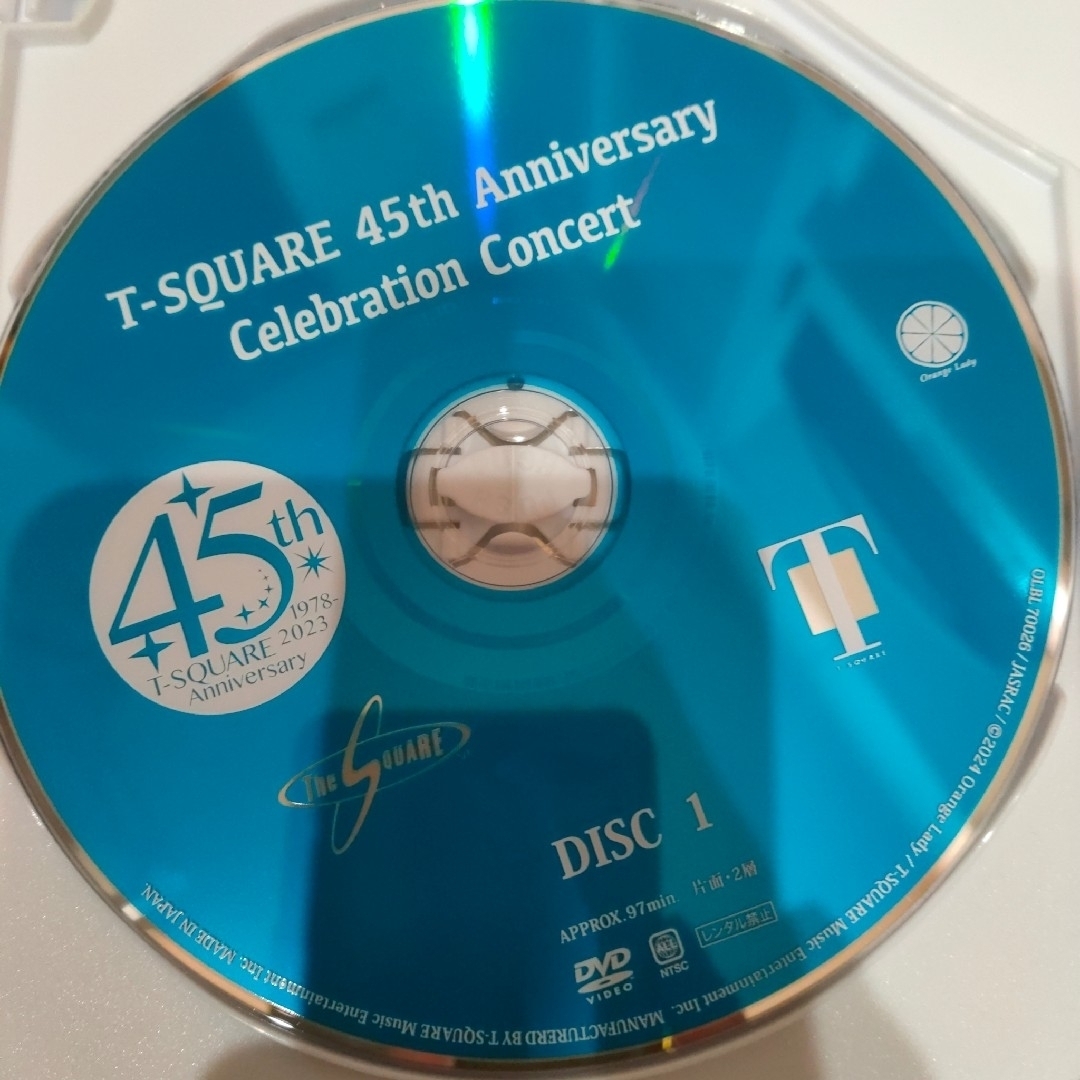 T-SQUARE/45th Anniversary Celebration エンタメ/ホビーのDVD/ブルーレイ(ミュージック)の商品写真