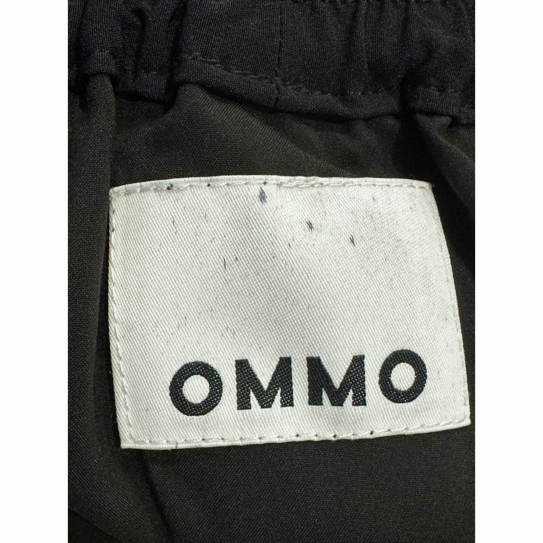 ㊳ 新品 OMMO IRREGULAR PATTERN LAYERED SK 黒 レディースのスカート(ロングスカート)の商品写真