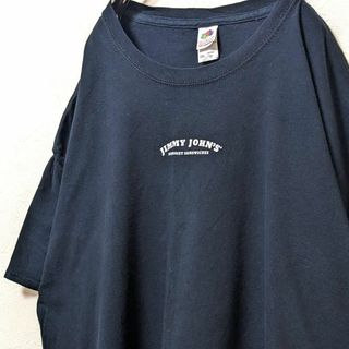 FRUIT OF THE LOOM - フルーツオブザルームジミージョンズサンドイッチ Tシャツブラック黒2XL古着