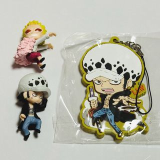 ワンピース トラファルガー ロー ドフラミンゴ とじコレ ラバマス 水際の能力者(キャラクターグッズ)