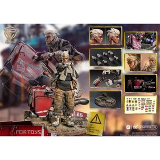 FOG TOYS EA01 ファンタジーA 1/12 フィギュア バイクセット(ミリタリー)