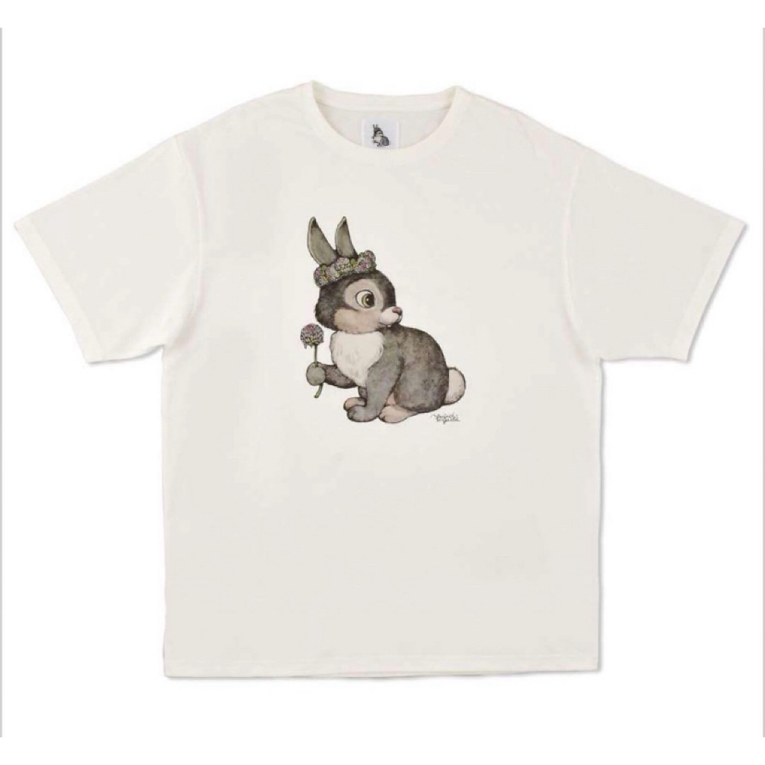 ディズニー　とんすけ 半袖Tシャツ ヒグチユウコ メンズのトップス(Tシャツ/カットソー(半袖/袖なし))の商品写真