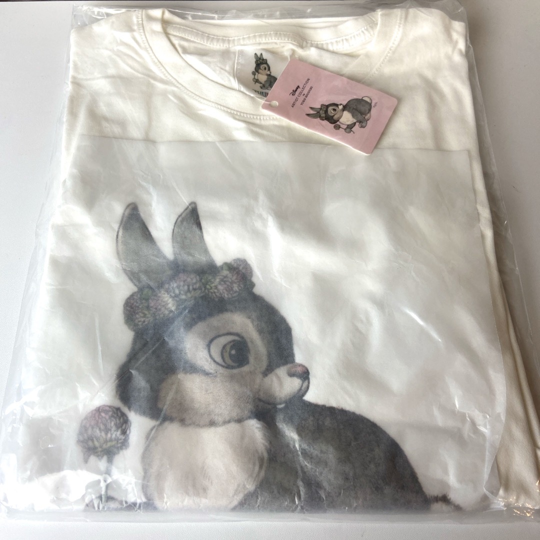 ディズニー　とんすけ 半袖Tシャツ ヒグチユウコ メンズのトップス(Tシャツ/カットソー(半袖/袖なし))の商品写真