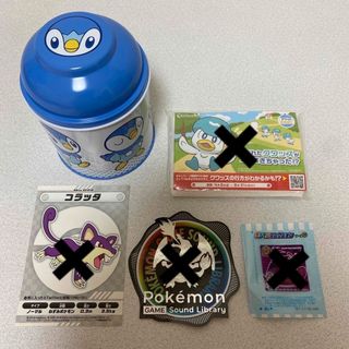 ポケモン - ポケモングッズ詰め合わせ　ポッチャマ　缶　クワッス　ティッシュ　ステッカー3枚