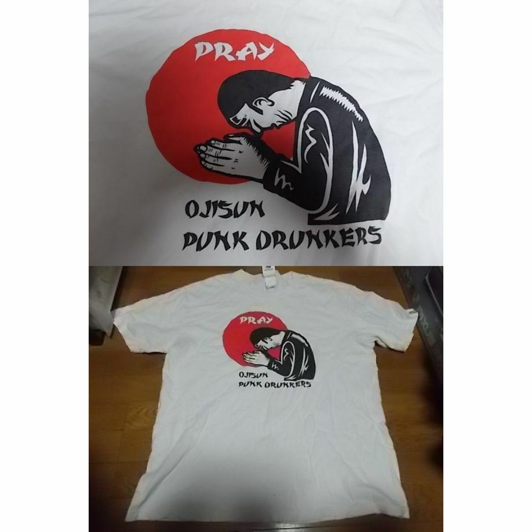 PUNK DRUNKERS(パンクドランカーズ)のパンクドランカーズ punkdrunkers 震災 復興 祈り Tシャツ XL メンズのトップス(Tシャツ/カットソー(半袖/袖なし))の商品写真