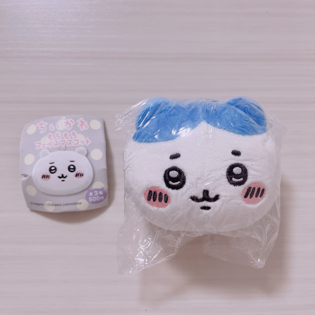 ちいかわ もちもちフェイスマスコット ハチワレ エンタメ/ホビーのおもちゃ/ぬいぐるみ(キャラクターグッズ)の商品写真