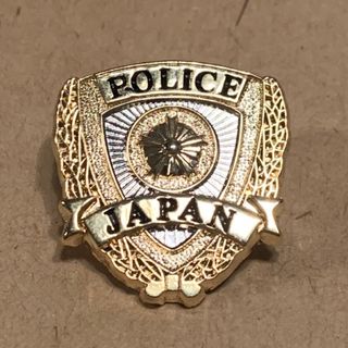 【❗️送料無料❗️】日本警察　エンブレム　バッジ(個人装備)