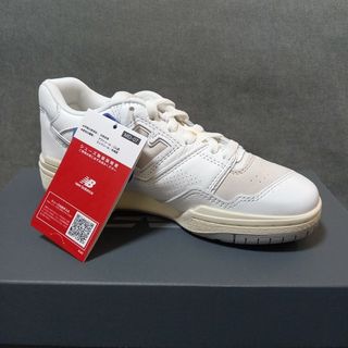 ニューバランス(New Balance)の【新品】NB ニューバランス/BB550 PWG ホワイトベージュ 23.5㎝(スニーカー)