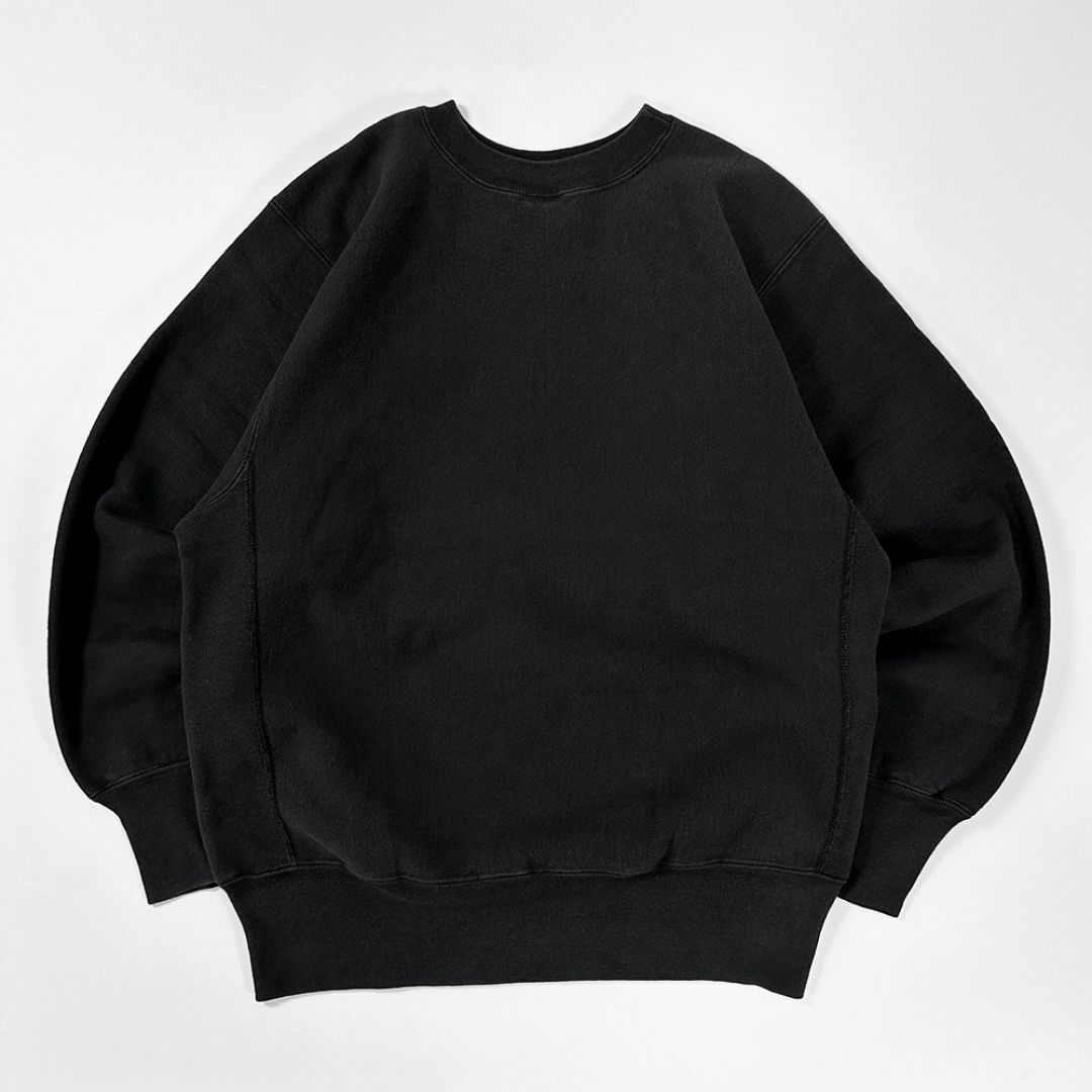 90s champion USA製 リバースウィーブ ツートン 黒 エラー品 90s champion USA製 リバースウィーブ ツートン 黒 エラー品