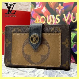 ルイヴィトン(LOUIS VUITTON)の極美品 ルイヴィトン モノグラム リバース ジュリエット 二つ折り 財布(財布)