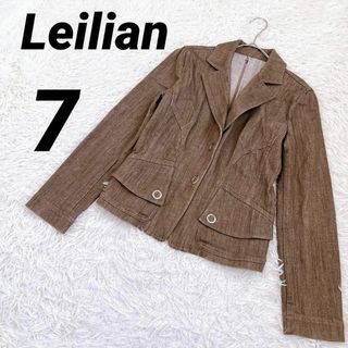 レリアン(leilian)の【Leilian】レリアン（7）テーラードジャケット シングルボタン(テーラードジャケット)