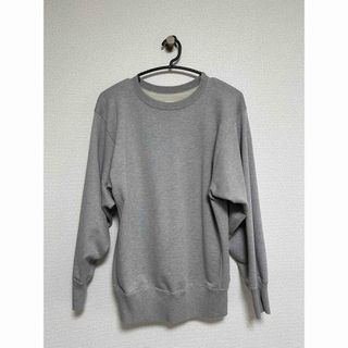 COMOLI - ciota grey sweat シオタ グレー スウェット スビンコットン