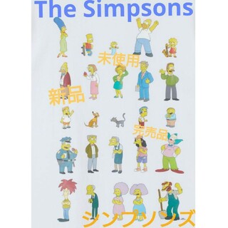 エイチアンドエム(H&M)のThe Simpsons 完売品 レア Tシャツ 全員集合 バクプリ M(Tシャツ/カットソー(半袖/袖なし))