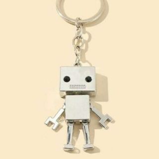 【172番】かわいいロボット　キーホルダー　在庫13