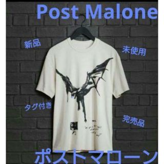 エイチアンドエム(H&M)のPost Malone ポストマローン 激レア 新品 未使用 Tシャツ 男女兼用(Tシャツ/カットソー(半袖/袖なし))