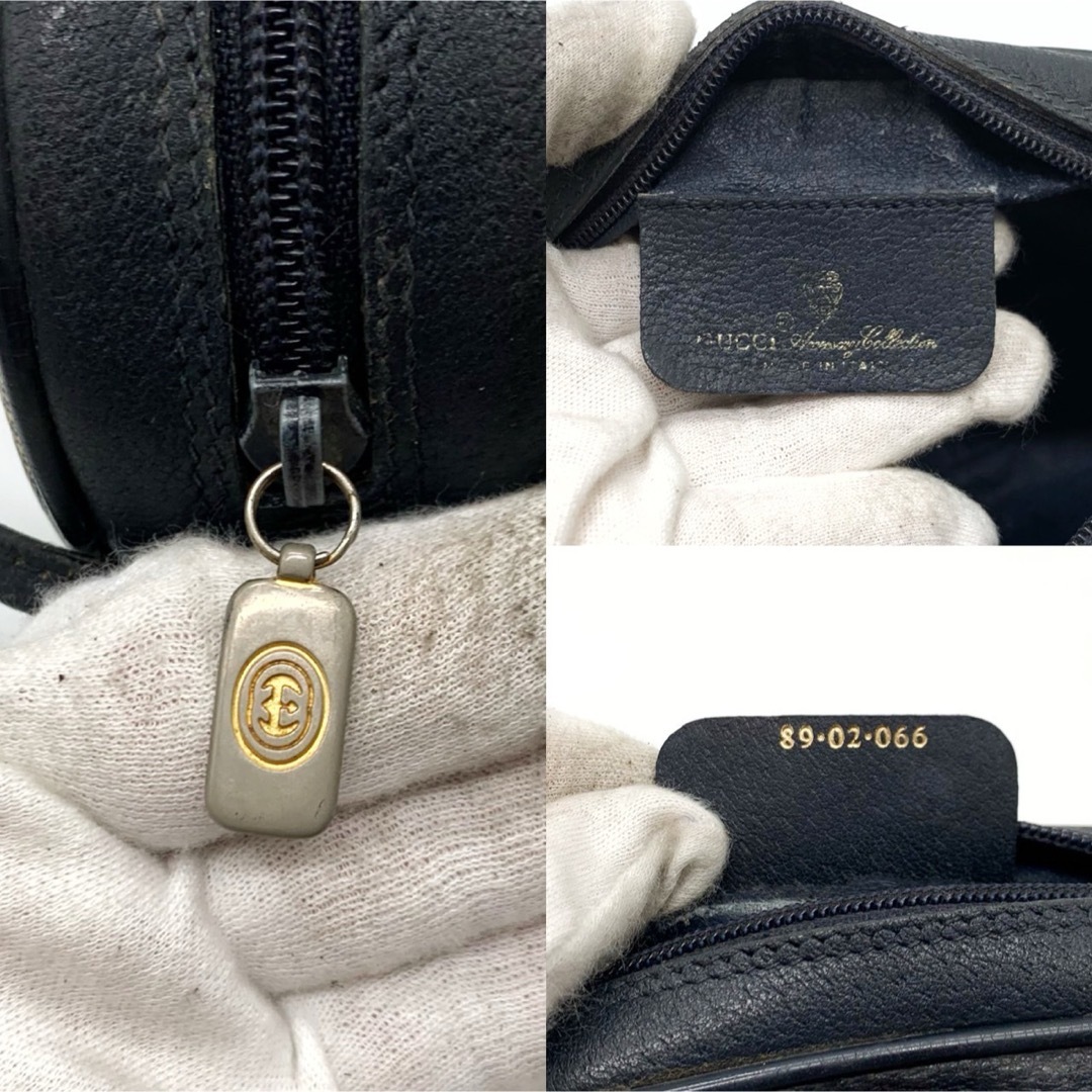 Gucci(グッチ)の【美品】グッチ ショルダーバッグ シェリーライン インターロッキング ネイビー レディースのバッグ(ショルダーバッグ)の商品写真