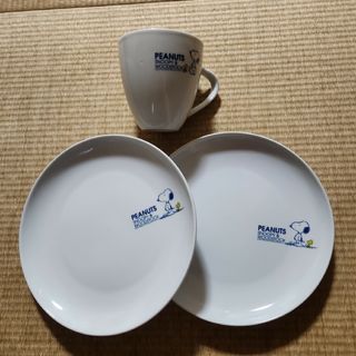 スヌーピー(SNOOPY)のセブンイレブン×SNOOPY プレート&マグカップセット(食器)