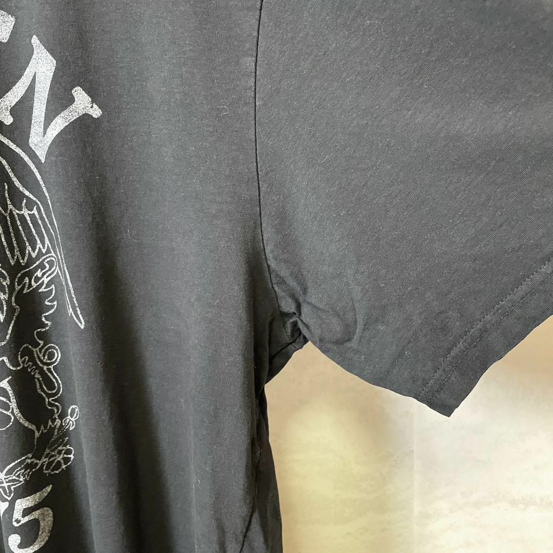 MUSIC TEE(ミュージックティー)のバンドＴシャツ　クイーン　QUEEN　オーバーサイズ2ＸＬＴ　黒ブラック　古着 メンズのトップス(Tシャツ/カットソー(半袖/袖なし))の商品写真