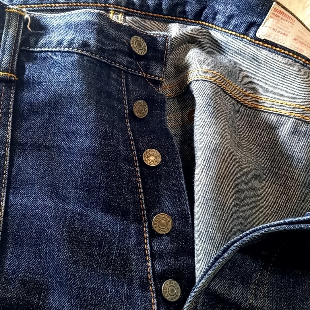 EVISU(エビス)の【1点物⭐】エヴィス　EVISU 　ジーンズ 　多ポケット　白カモメ　黒カモメ メンズのパンツ(デニム/ジーンズ)の商品写真