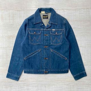 ラングラー(Wrangler)の90s WRANGLER 黒タグ 124MJ 雰囲気抜群 Gジャン サイズ S(Gジャン/デニムジャケット)