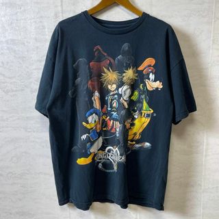 Disney - キングダムハーツ　ディズニーロゴ入り公式製品　レアＴシャツ　サイズＸＬミッキー.