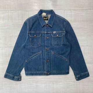 ラングラー(Wrangler)の90s WRANGLER 黒タグ 124MJ 雰囲気抜群 Gジャン サイズ M(Gジャン/デニムジャケット)