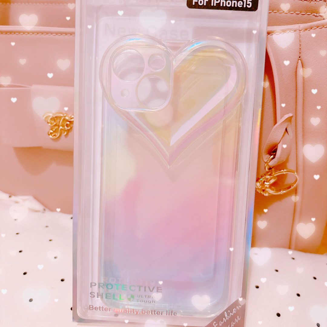 iPhone(アイフォーン)の♡PLAZA♡オーロラクリアiPhoneケース♡iPhone15♡ スマホ/家電/カメラのスマホアクセサリー(iPhoneケース)の商品写真