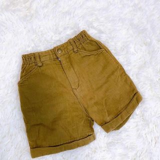 ベベ(BeBe)の【ベベ】ハーフパンツ ズボン（110）男の子 女の子 ショートパンツ カーキ(パンツ/スパッツ)