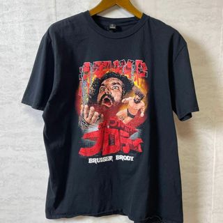 ブルーザーブロディ　プロレスラー　半袖Ｔシャツ　オーバーサイズＸＬ　メンズ　古着(Tシャツ/カットソー(半袖/袖なし))