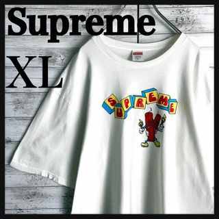 シュプリーム(Supreme)の9355【人気XLサイズ】シュプリーム☆ビッグロゴ定番カラー半袖tシャツ入手困難(Tシャツ/カットソー(半袖/袖なし))