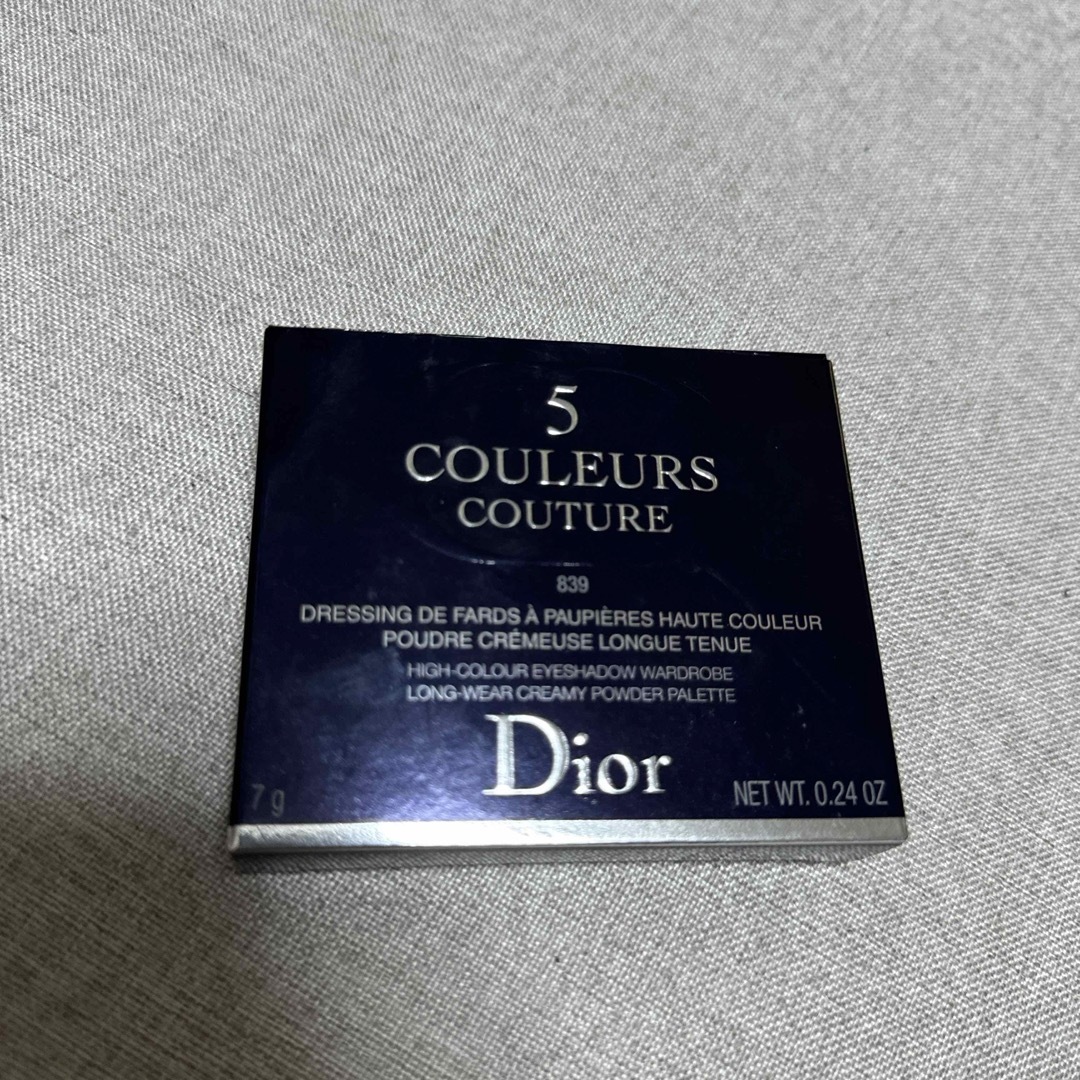 Dior(ディオール)のDior サンククルールクチュール　839  ポプリン コスメ/美容のベースメイク/化粧品(アイシャドウ)の商品写真