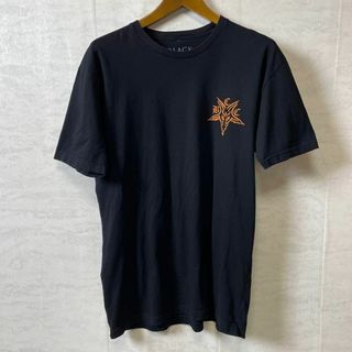 ブラッククラフト　半袖Ｔシャツ　サイズＬ　黒ブラック　両面ロゴ　メンズ　古着(Tシャツ/カットソー(半袖/袖なし))