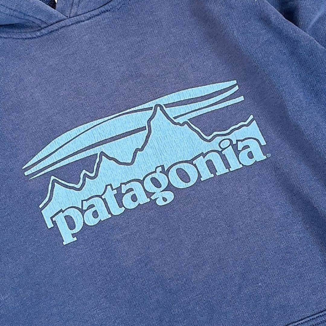 patagonia(パタゴニア)の【Patagonia】パタゴニア（L）プリント ロゴ フーディ パーカー メンズのトップス(パーカー)の商品写真
