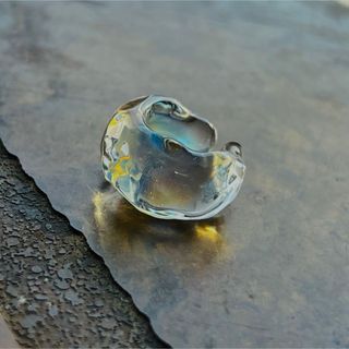 ○ glass earcuff ○ sumi ice 14