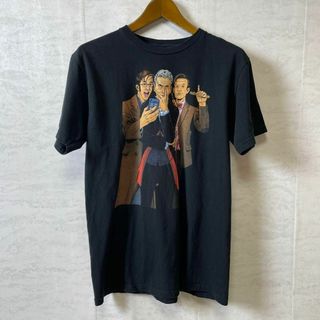 ドクターフー　イギリステレビドラマ　オーバーサイズＬ　半袖Ｔシャツ　メンズ古着(Tシャツ/カットソー(半袖/袖なし))