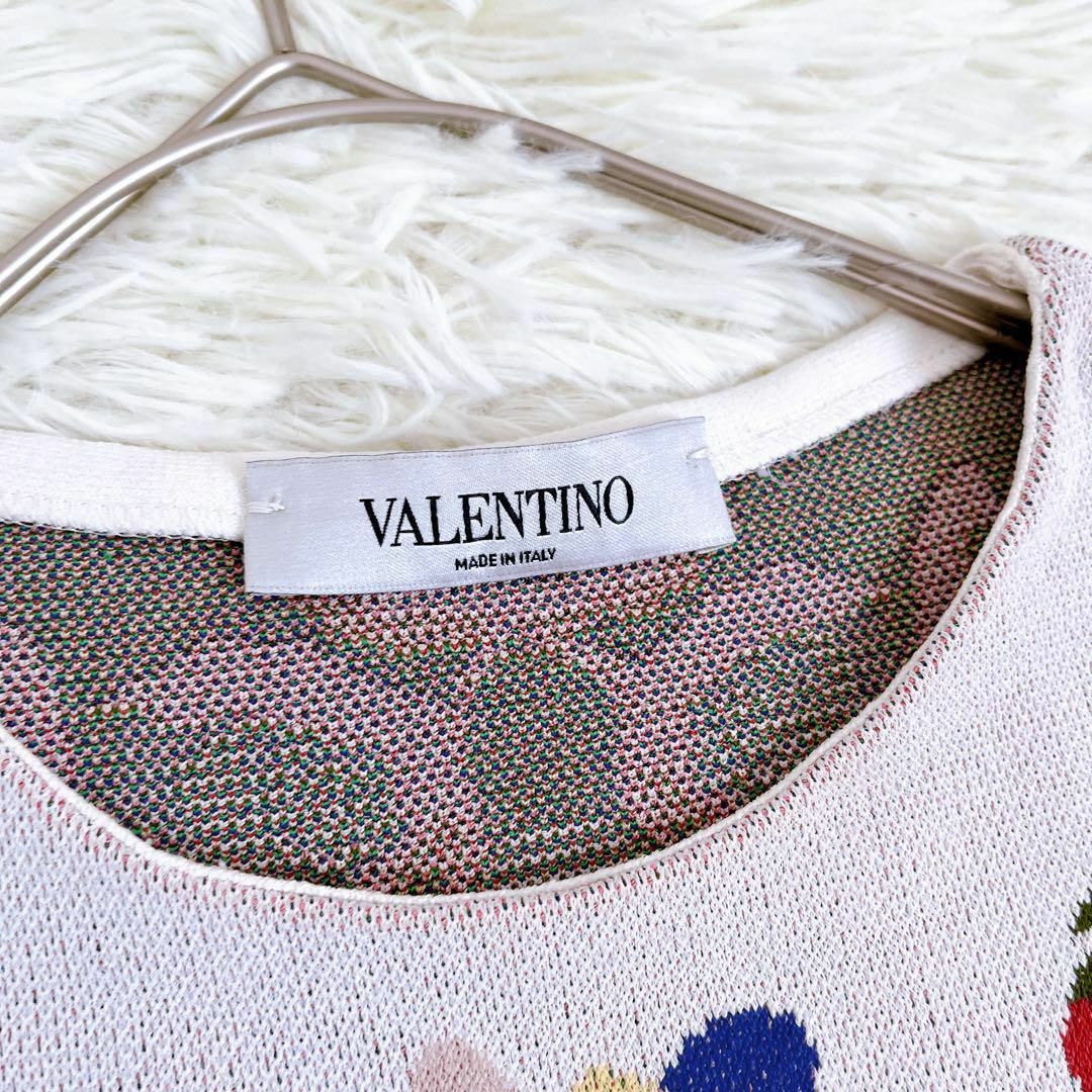 VALENTINO(ヴァレンティノ)の【VALENTINO】ヴァレンティノ（F）花柄チュニック タンクトップ フレア レディースのトップス(チュニック)の商品写真