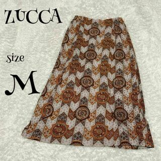 ズッカ(ZUCCa)のZUCCA ズッカ ☆ スカート Mサイズ 総柄(ひざ丈スカート)