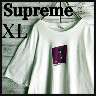 Supreme - 9356【人気XLサイズ】シュプリーム☆センターロゴ定番カラーtシャツ　入手困難