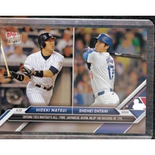 大谷翔平　松井秀喜　カード　topps(その他)