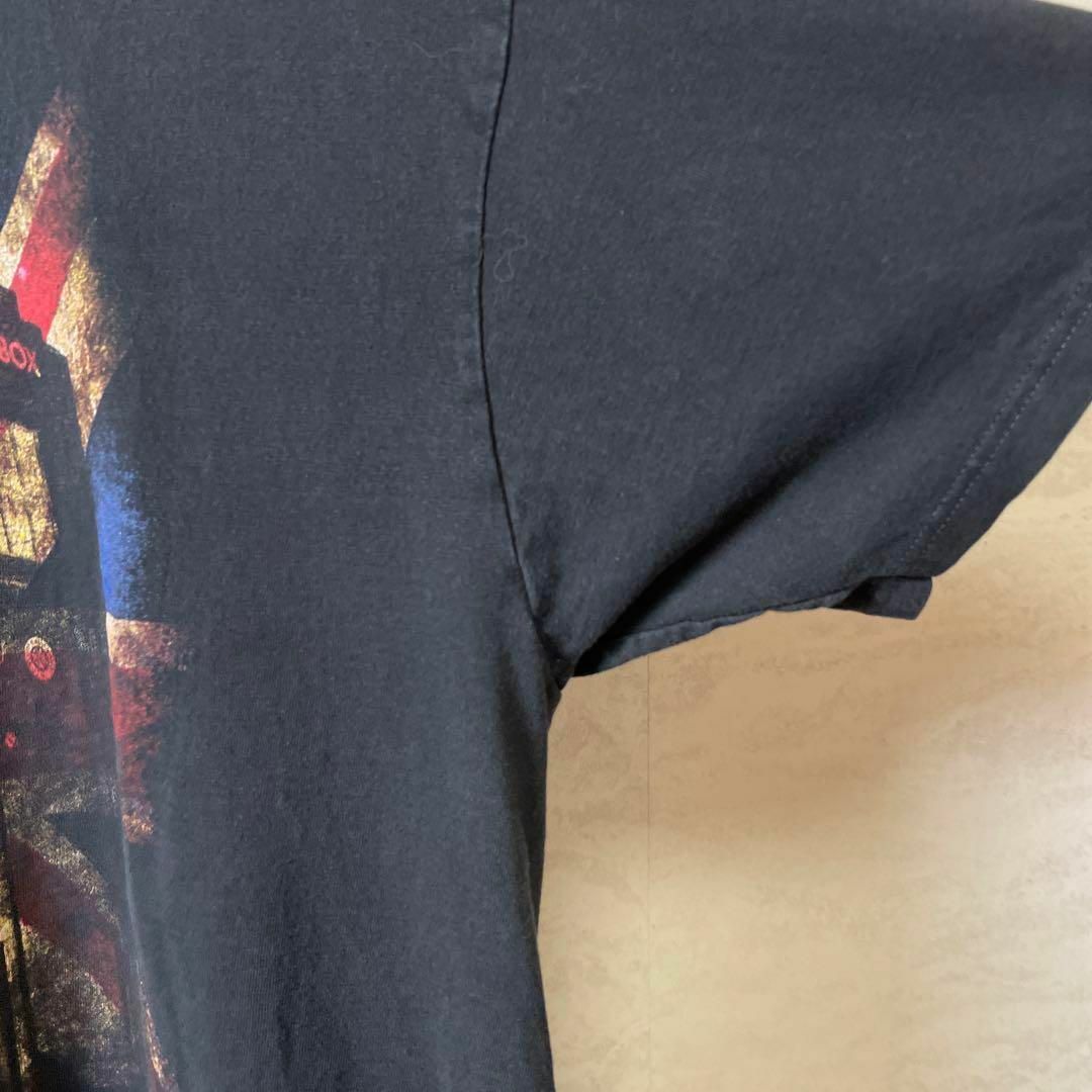 ドクターフー　イギリステレビドラマ　オーバーサイズＸＬ　黒ブラック　メンズ古着 メンズのトップス(Tシャツ/カットソー(半袖/袖なし))の商品写真