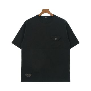 DENHAM デンハム Tシャツ・カットソー -(M位) 黒 【古着】【中古】