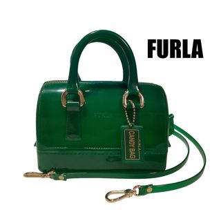 フルラ(Furla)のFURLA フルラ CANDY BAG キャンディバッグ 中古品(ショルダーバッグ)