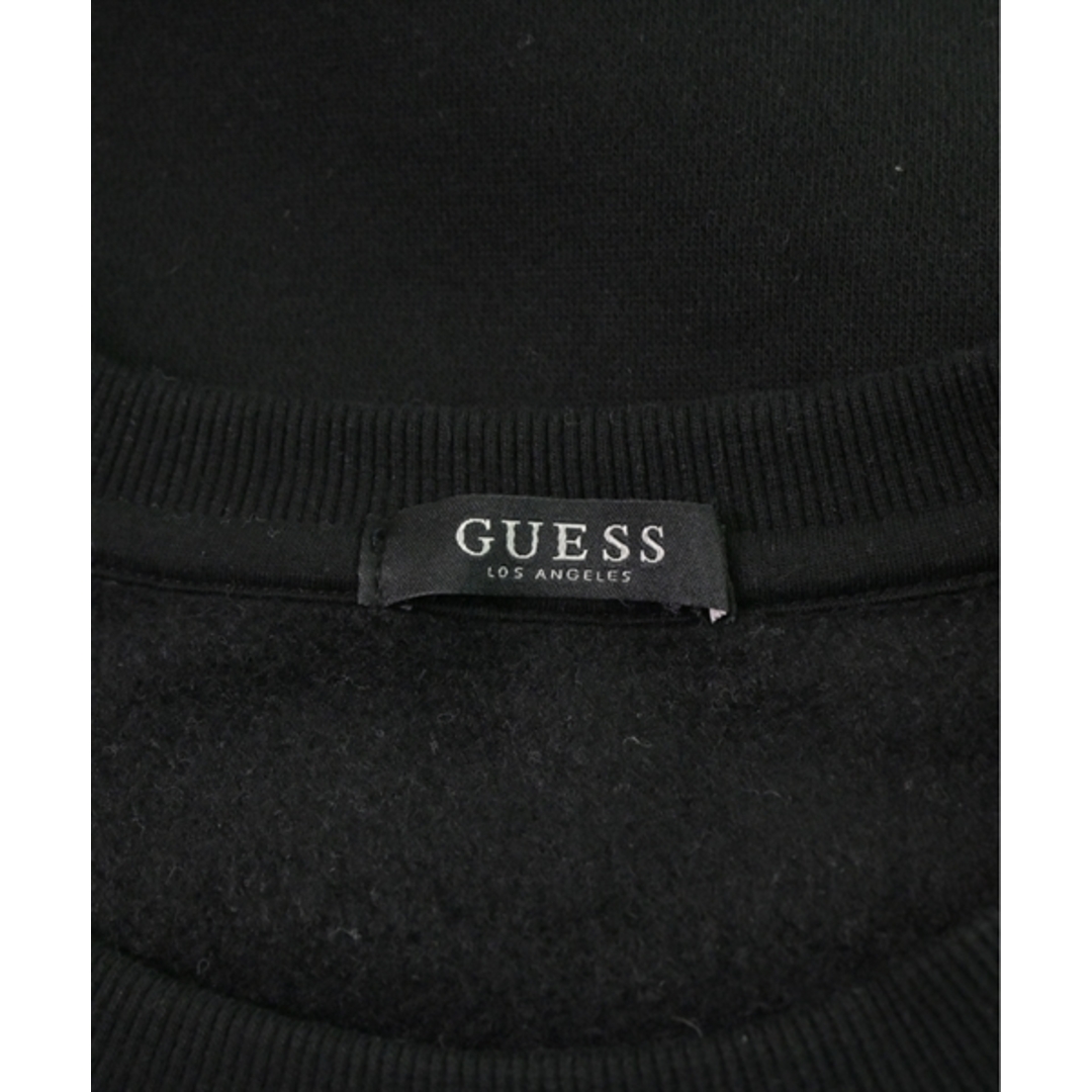 GUESS(ゲス)のGUESS ゲス スウェット XL 黒 【古着】【中古】 メンズのトップス(スウェット)の商品写真