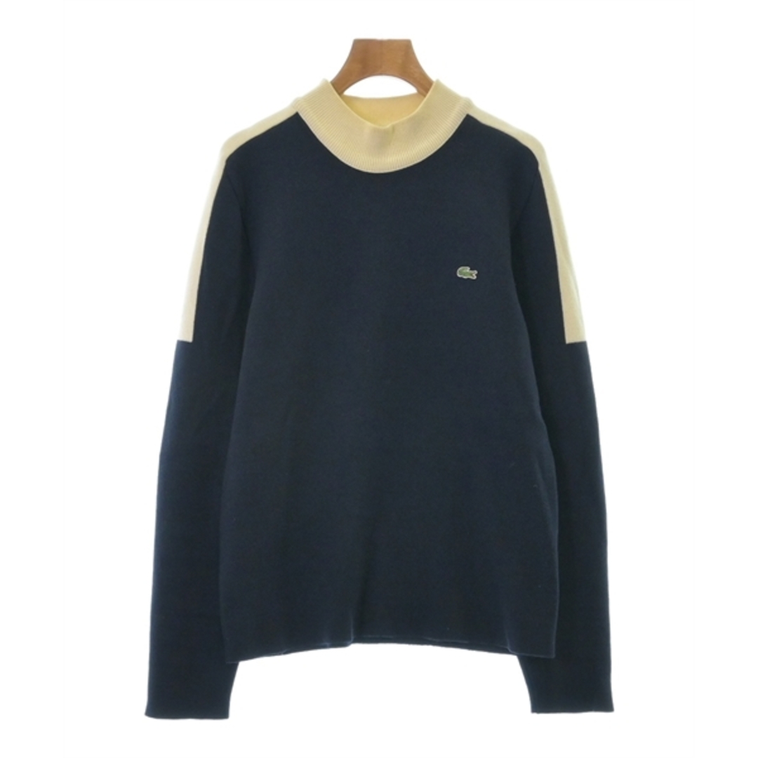 LACOSTE(ラコステ)のLACOSTE ラコステ ニット・セーター S 紺 【古着】【中古】 メンズのトップス(ニット/セーター)の商品写真