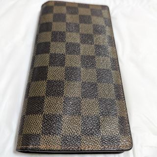 ルイヴィトン(LOUIS VUITTON)のルイヴィトンダミエ財布ルイヴィトンダミエポルトフォイユブラザ長財布(長財布)