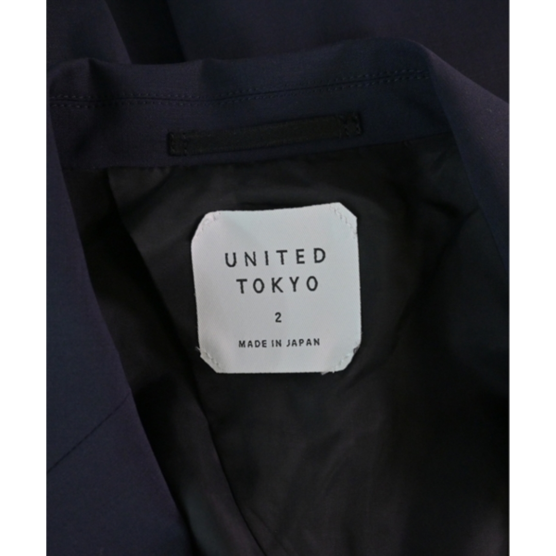 UNITED TOKYO(ユナイテッドトウキョウ)のUNITED TOKYO ユナイテッドトウキョウ ジャケット 2(M位) 紺 【古着】【中古】 メンズのジャケット/アウター(その他)の商品写真
