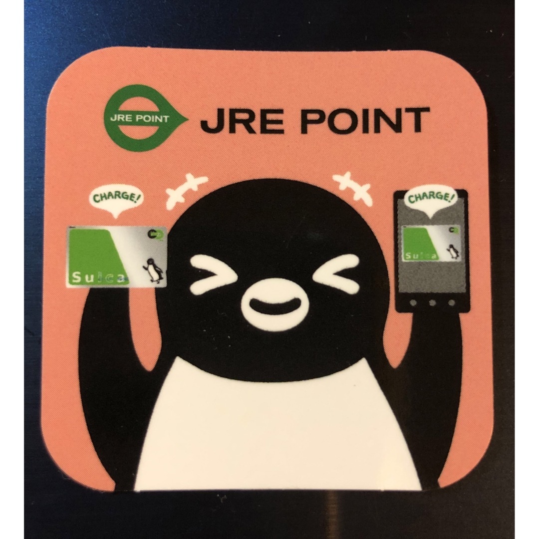 JR(ジェイアール)のモバイルSuica ✗JREポイント Suicaペンギンステッカー エンタメ/ホビーのおもちゃ/ぬいぐるみ(キャラクターグッズ)の商品写真