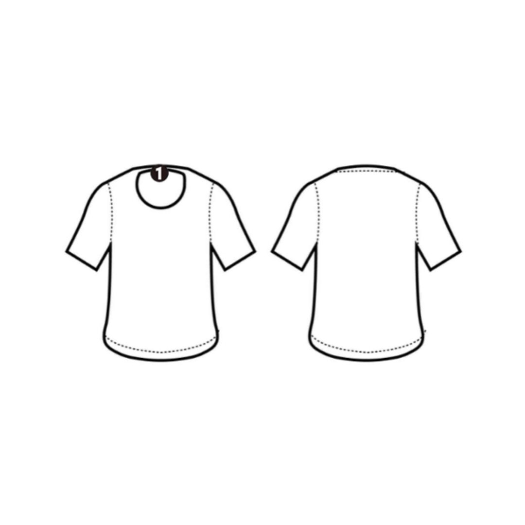 kolor(カラー)のkolor カラー Tシャツ・カットソー 1(S位) 白 【古着】【中古】 メンズのトップス(Tシャツ/カットソー(半袖/袖なし))の商品写真