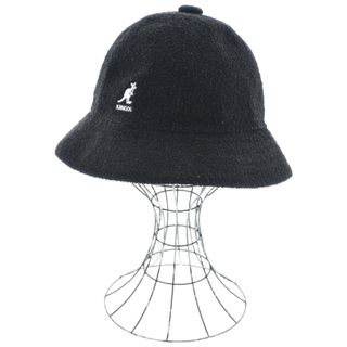 カンゴール(KANGOL)のKANGOL カンゴール ハット - 黒 【古着】【中古】(ハット)